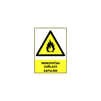 0399c - Nebezpečná hořlavá kapalina