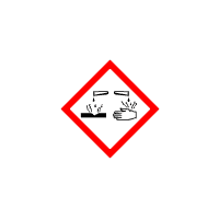 GHS05 - Korozivní a žíravé látky - symbol