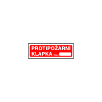 POZ26a - Protipožární klapka číslo: .....