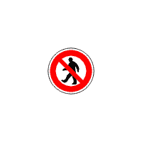 ZZS03 - Průchod pro pěší zakázán