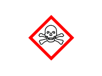GHS06 - Toxické látky - symbol 
