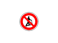 ZZS11 - Zákaz jízdy na paletovém vozíku 